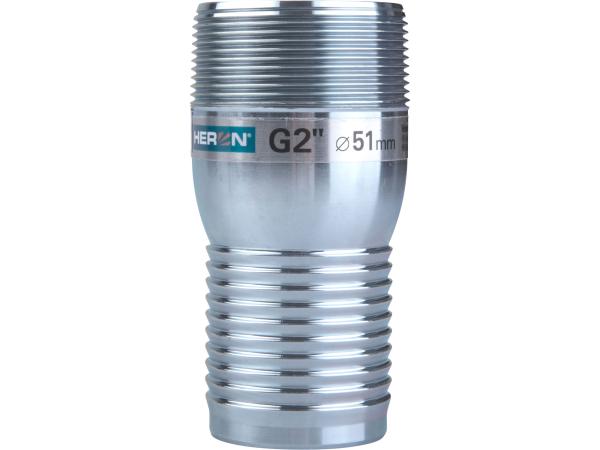 Heron konektor pre hadicu pozinkovaný, G 2" 8898125 1