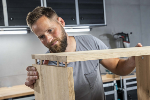 Wolfcraft Sada pre montáž excentrických spojov nábytku wolfcraft 4665000 6