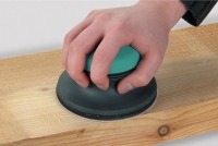 Wolfcraft Držiak brúsnych listov ø 125mm, suchý zips, s pogumovanou rukoväťou, wolfcraft 5894000 1