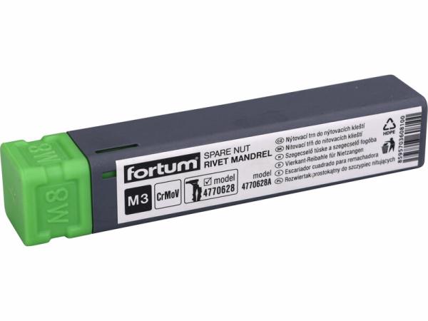FORTUM Tŕň závitový M3 4770628A pre 4770628 1