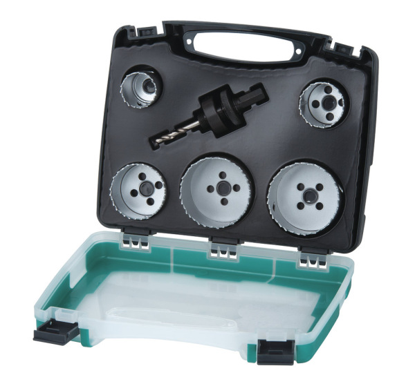 Sada vrtacích koruniek BiM do kovu ø 25,35,43,54,83 hl. - 40mm (6-dielna) wolfcraft 5422000
