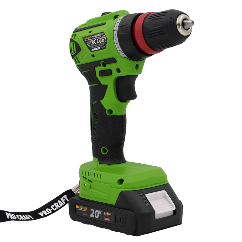 PROCRAFT Akumulátorový skrutkovač PA18LiN DFR 6
