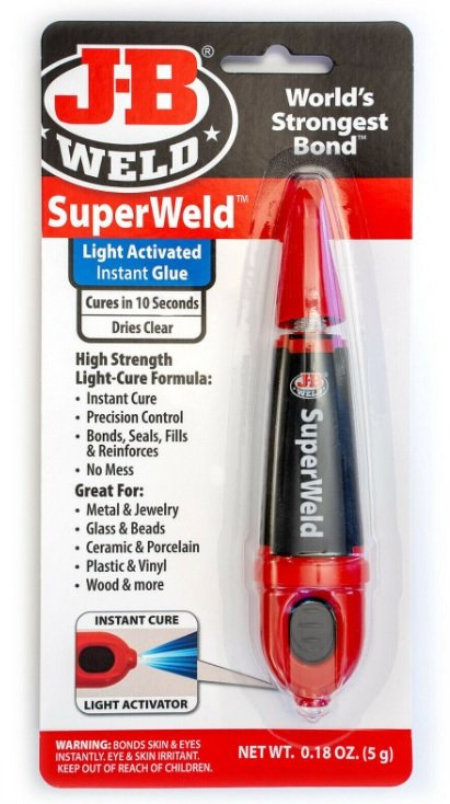 J-B WELD 33301 UV vytvrdzujúce sekundové lepidlo SuperWeld ( 5g )