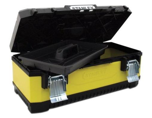 STANLEY 1-95-612 Box na náradie kovoplast žltý 50x22x29cm 1