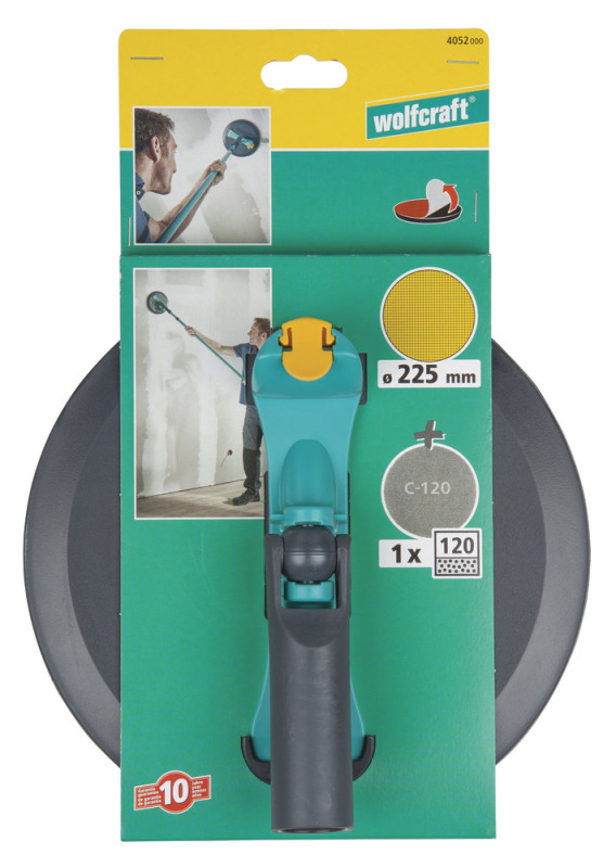 Wolfcraft Držiak brúsnych kotúčov ø 225mm, bez teleskopickej tyče wolfcraft 4052000 13