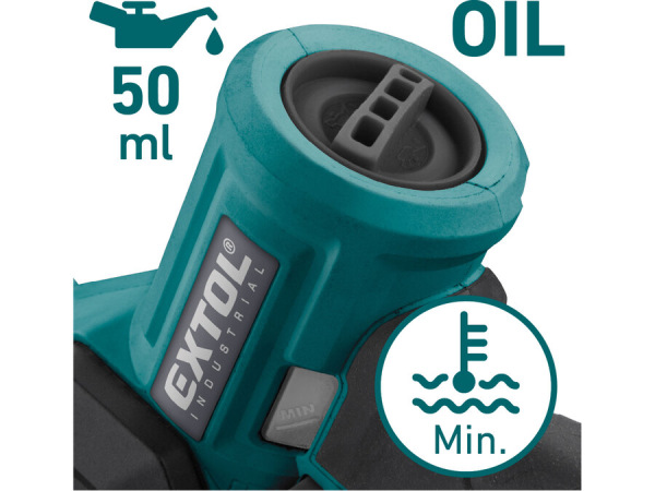 EXTOL INDUSTRIAL 8791922 Aku Píla reťazovát aku Share20V SET, 1x 2Ah+1x 4Ah, čepeľ 13cm 3