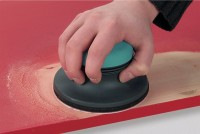 Wolfcraft Držiak brúsnych listov ø 125mm, suchý zips, s pogumovanou rukoväťou, wolfcraft 5894000 3