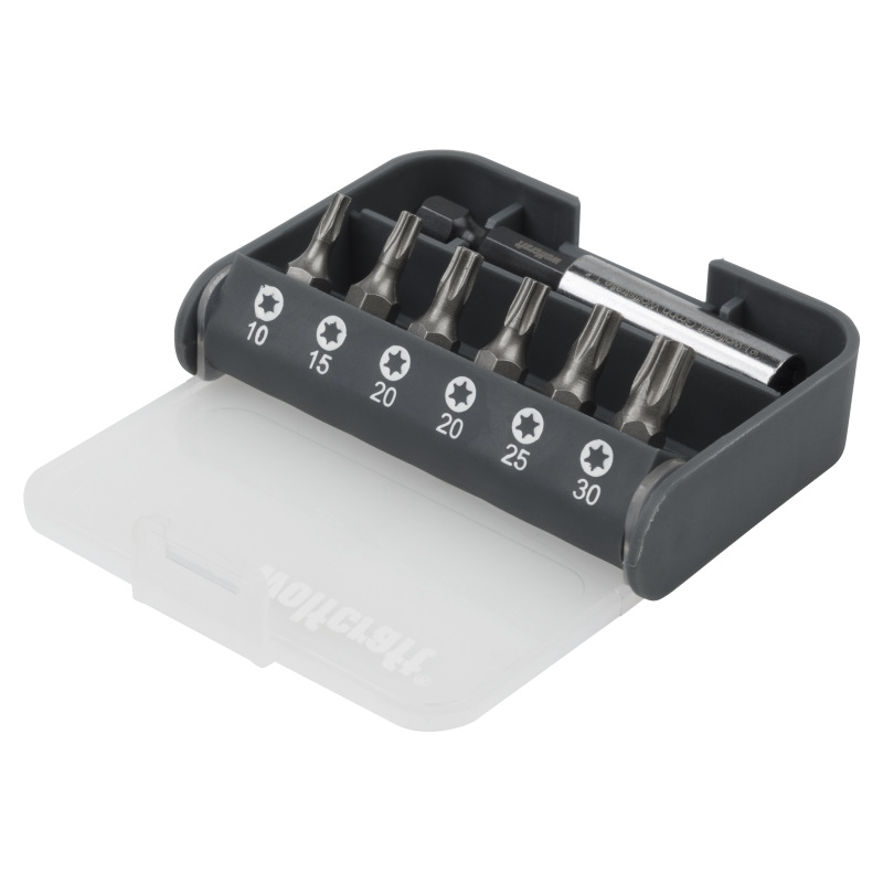 Wolfcraft 7-dielny box s bity Torx 1216000