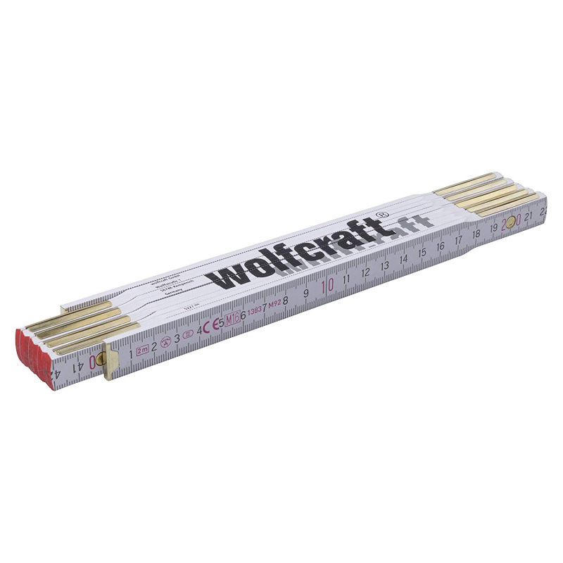 Meter skladací drevený 2m, wolfcraft 5227000