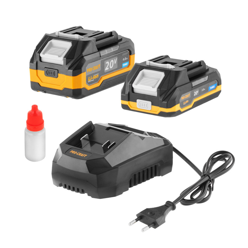 PROCRAFT Sada aku náradia 20V pílka a nožnice PA168SET 10