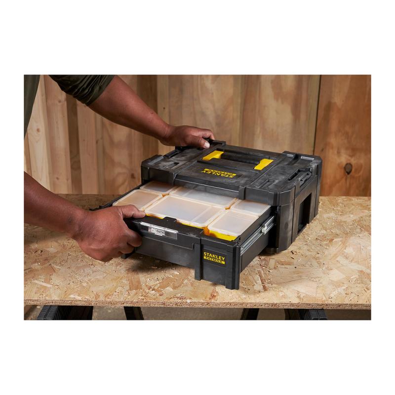 STANLEY FMST1-71968 Box na náradie plast FatMax Pro-Stack hlboká zásuvka 44x18x32cm 7