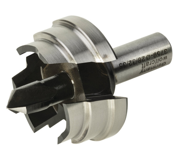 Vrták stupňovitý na plast so skleneným vláknom, ø 28, 32, 35mm, wolfcraft 3759000