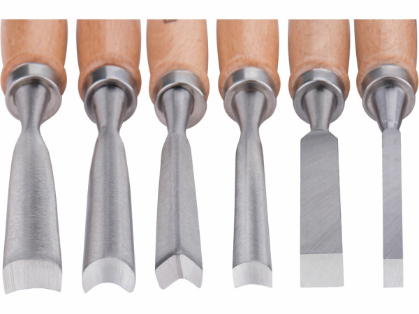 EXTOL Dláta rezbárske 12-dielna sada 8812405 2