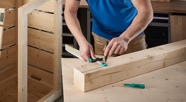 Wolfcraft Adaptér pre skladacie metre - značkovač, kružidlo, wolfcraft 5221000 4