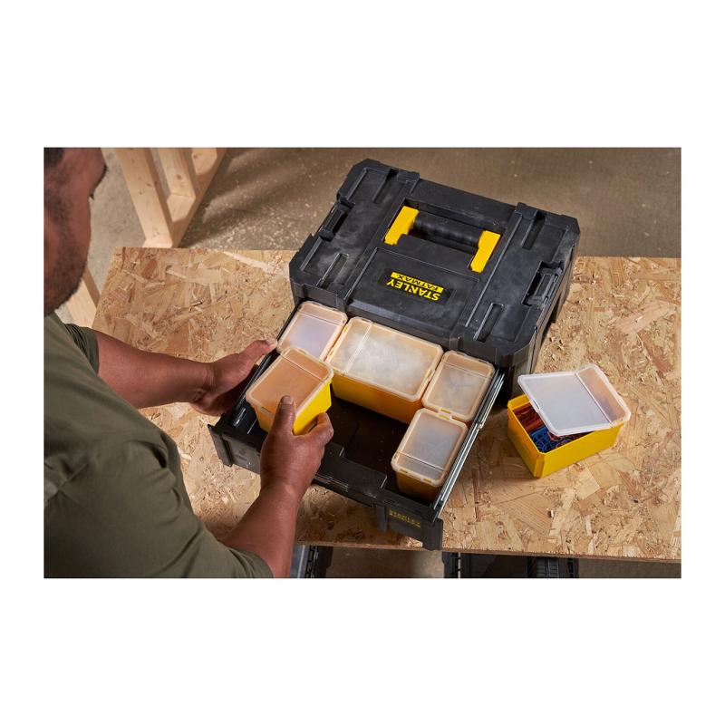 STANLEY FMST1-71968 Box na náradie plast FatMax Pro-Stack hlboká zásuvka 44x18x32cm 4