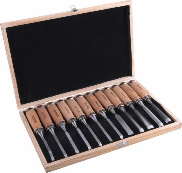 EXTOL Dláta rezbárske 12-dielna sada 8812405