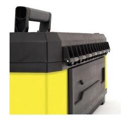 STANLEY 1-95-612 Box na náradie kovoplast žltý 50x22x29cm 3