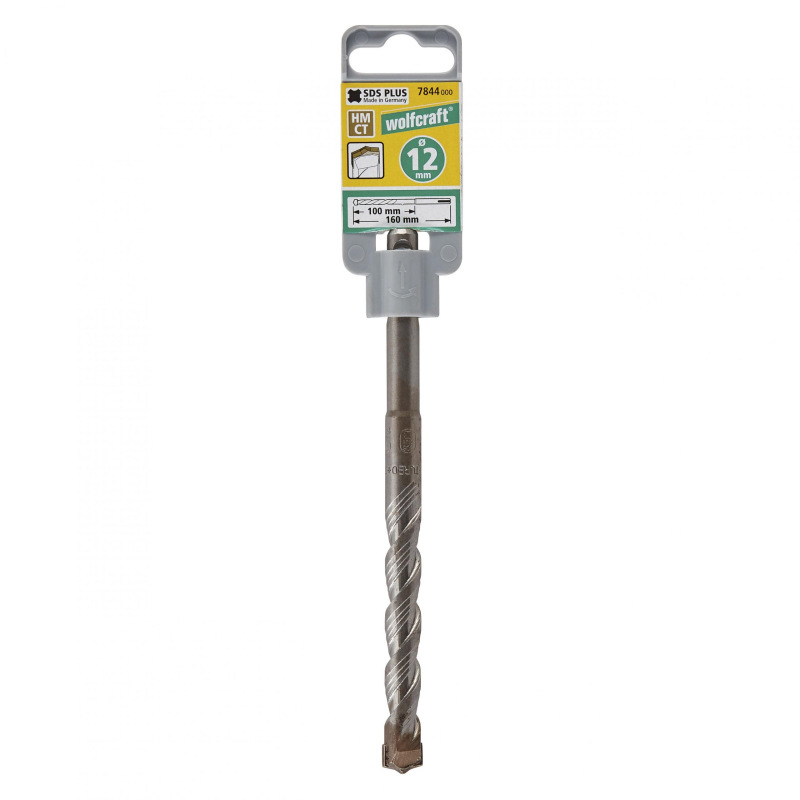 Vrták SDS-plus Profesional HM ø 12mm, L – 160mm, wolfcraft 7844000