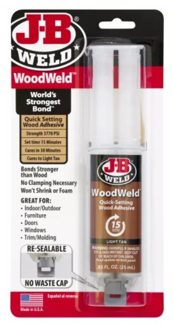J-B WELD 50151 nepenivé lepidlo na materiály na báze dreva WoodWeld ( 25ml )