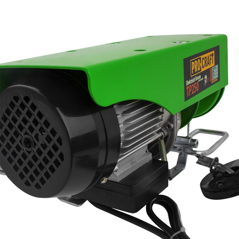 PROCRAFT Elektrický lanový navijak 510W 125/250kg TP250 1