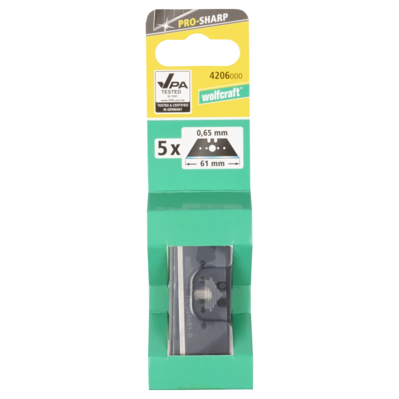 Wolfcraft Čepeľ trapézová PRO SHARP 0,65 × 61 mm wolfcraft 4206000 1
