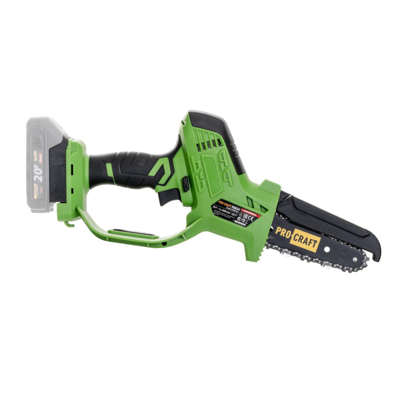 PROCRAFT Akumulátorová ručná píla 20V 100mm (bez akumulátora a nabíjačky) PKA24 11