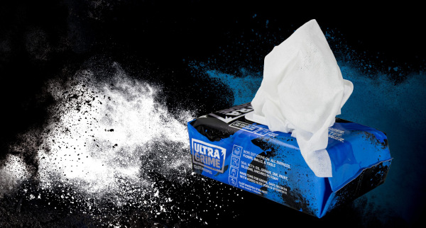 ULTRAGRIME® POWER Profi čistiace utierky MULTIUSE 100ks XXL, BOX 6 balení 59001 1