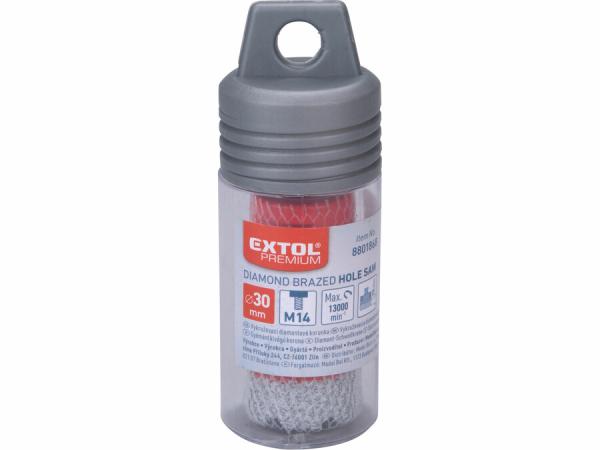 EXTOL PREMIUM Korunka vykružovacia diamantová, Ø 30mm, závit M14 8801868 3