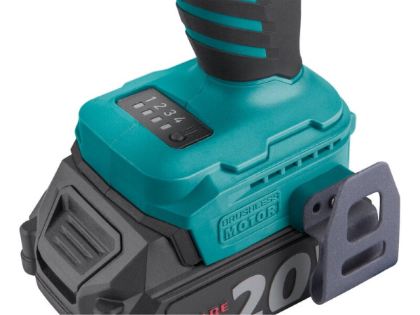 EXTOL INDUSTRIAL 8791804 Vŕtačka s príklepom aku Share20V, 2x 2Ah, 70Nm, bezuhlíkový motor 5