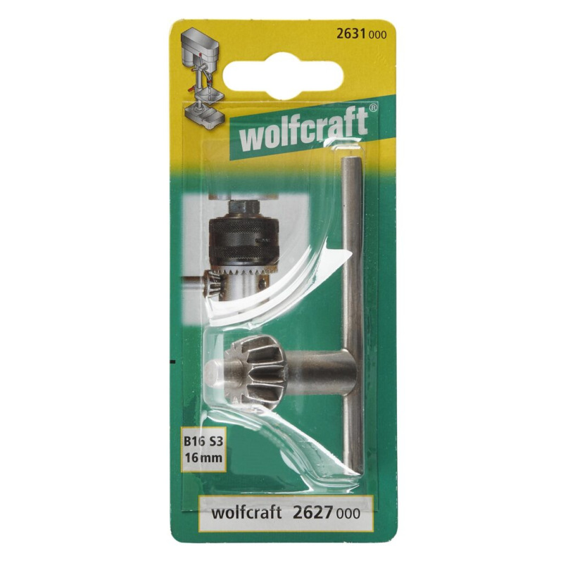 Wolfcraft Kľúč ku skľučovadlu 16mm, wolfcraft 2631000 2