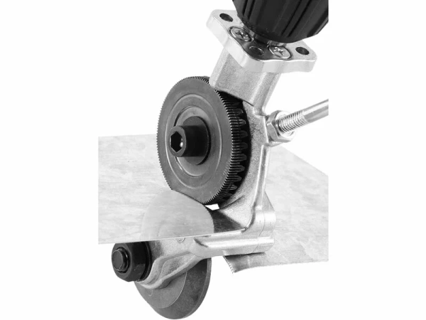 EXTOL CRAFT Nadstavec na strihanie plechu do vŕtačky, max. 1,2mm 913650 4
