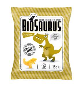 Bio chrumky Biosaurus syr 15g