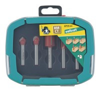 Wolfcraft Sada drážkových fréz HM, stopka ø 8mm v boxe wolfcraft 8753000 1