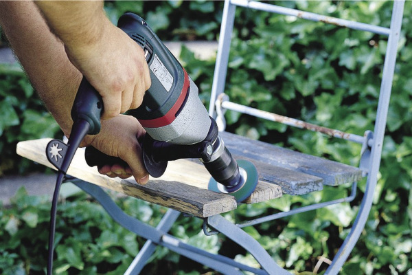 Wolfcraft Kartáč kotúčový, nylónový, modrý, so šesťhrannou stopkou ø 100mm, wolfcraft 2727000 2