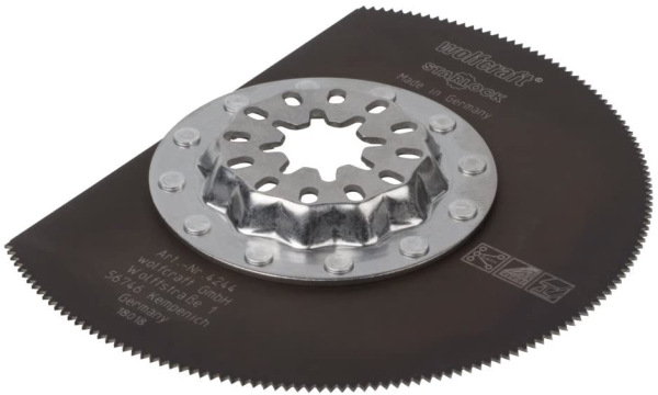 List segmentový EXPERT HSS, ø 85mm, hl. rezu 20mm STARLOCK, wolfcraft 4244000