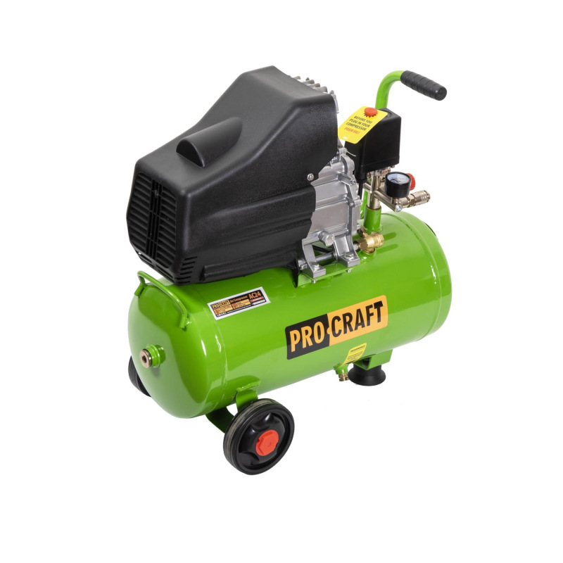 PROCRAFT Kompresor 1200W 24L +sada príslušenstva AC24 6