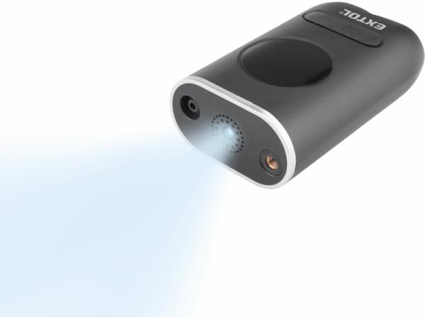 EXTOL PREMIUM 8891511 Kompresor akumulátorový, 7,4V/2Ah Li-ion, max. 10bar, 15l/min 2