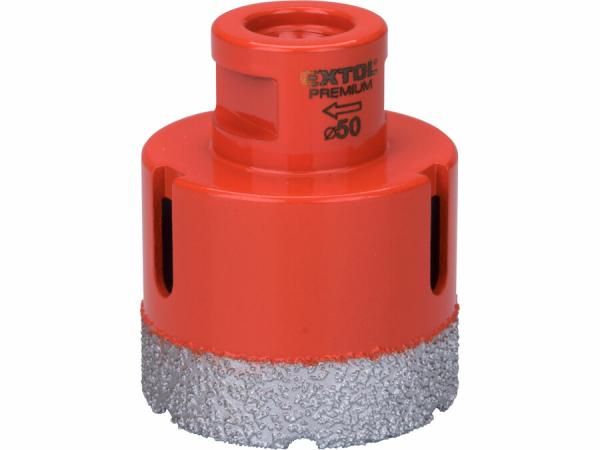 EXTOL PREMIUM Korunka vykružovacia diamantová, Ø 50mm, závit M14 8801872