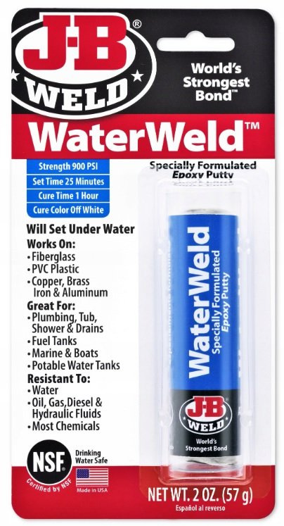 J-B WELD 8277 Vodotesný epoxidový tmel WaterWeld ( 57g )