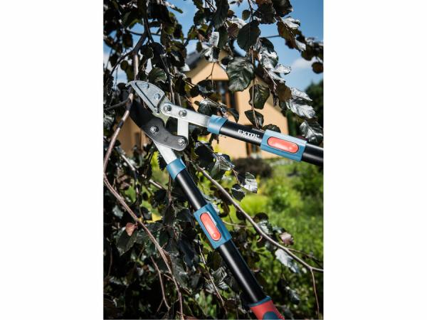EXTOL PREMIUM Nožnice na konáre nákovové prevodové teleskopické 670-920mm 8873316 3