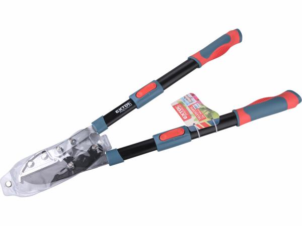EXTOL PREMIUM Nožnice na konáre nákovové prevodové teleskopické 670-920mm 8873316 5