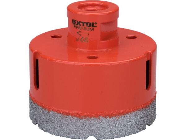 EXTOL PREMIUM Korunka vykružovacia diamantová, Ø 68mm, závit M14 8801877