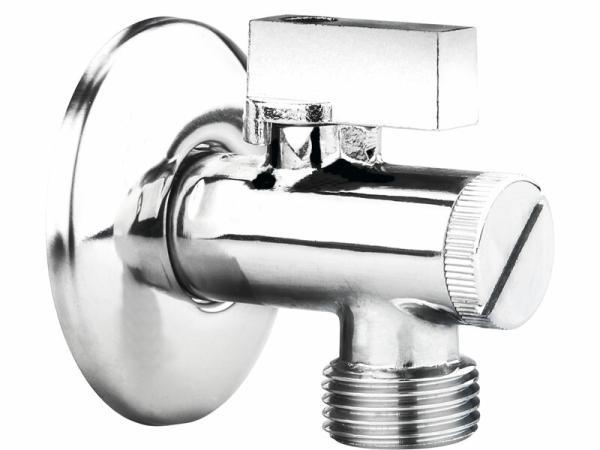 BALLETTO 81153 Ventil rohový s filtrom, 1/2" -1/2", zinok, 125g