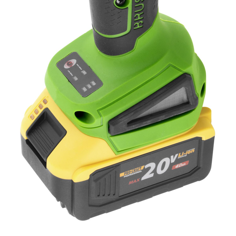 PROCRAFT Aku uhlová brúska 20V 125mmPWA216 5