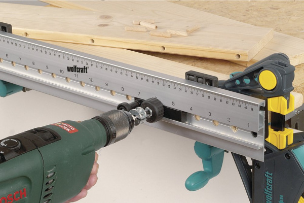 Wolfcraft Lišta kolíkovacia 60cm, wolfcraft 4650000 3