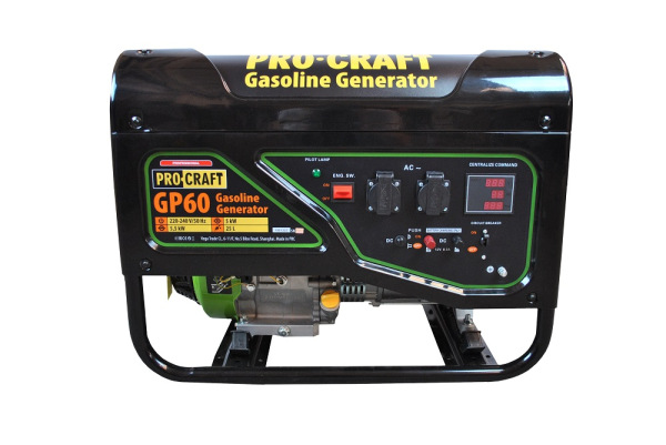 PROCRAFT Elektrocentrála benzínová 5,5kW GP60 2