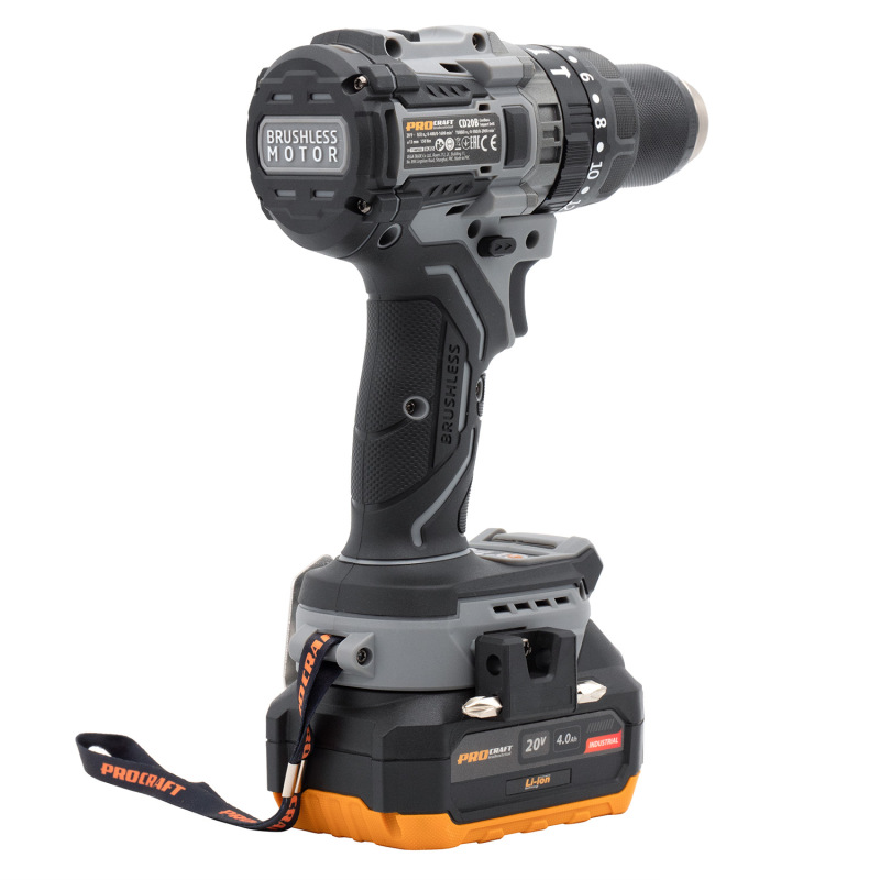 PROCRAFT INDUSRIAL Aku skrutkovač 20V CD20B (1 baterie) 8