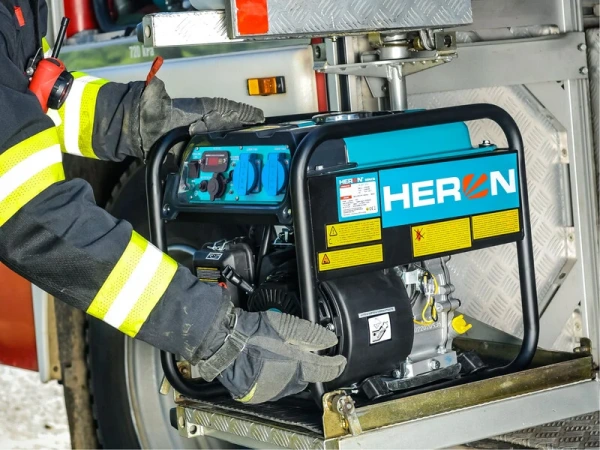 HERON Elektrocentrála digitálna invertorová 1F, 3,7kW, 7,5HP, ručný štart, 8896236 8