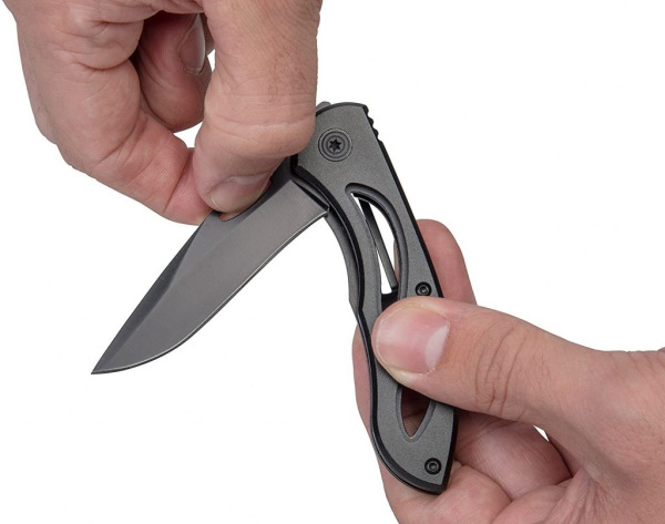 Wolfcraft Nôž zatvárací s hladkou čepeľou, čepeľ 70mm, wolfcraft 4288000 6