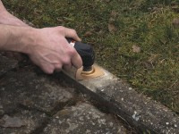 Wolfcraft List segmentový s HM posypom brúsny 80mm, wolfcraft 3994000 3